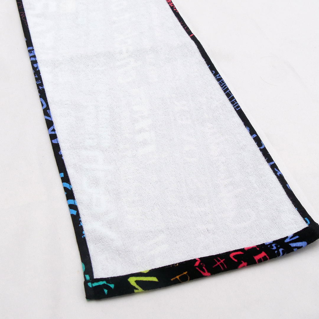 タイポグラフィ マフラータオル