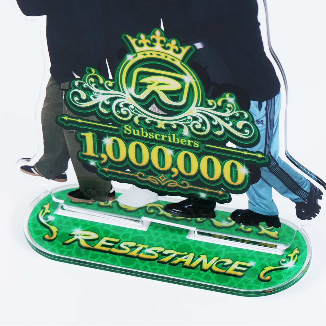 100万人記念！超特大アクリルスタンド