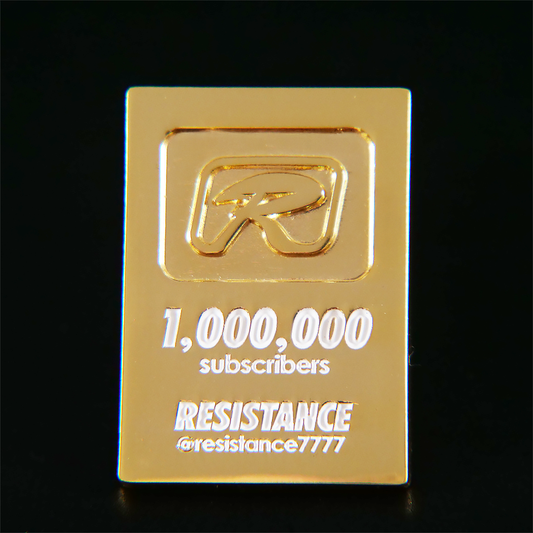 100万人記念バッジ(Golden Shield Edition)